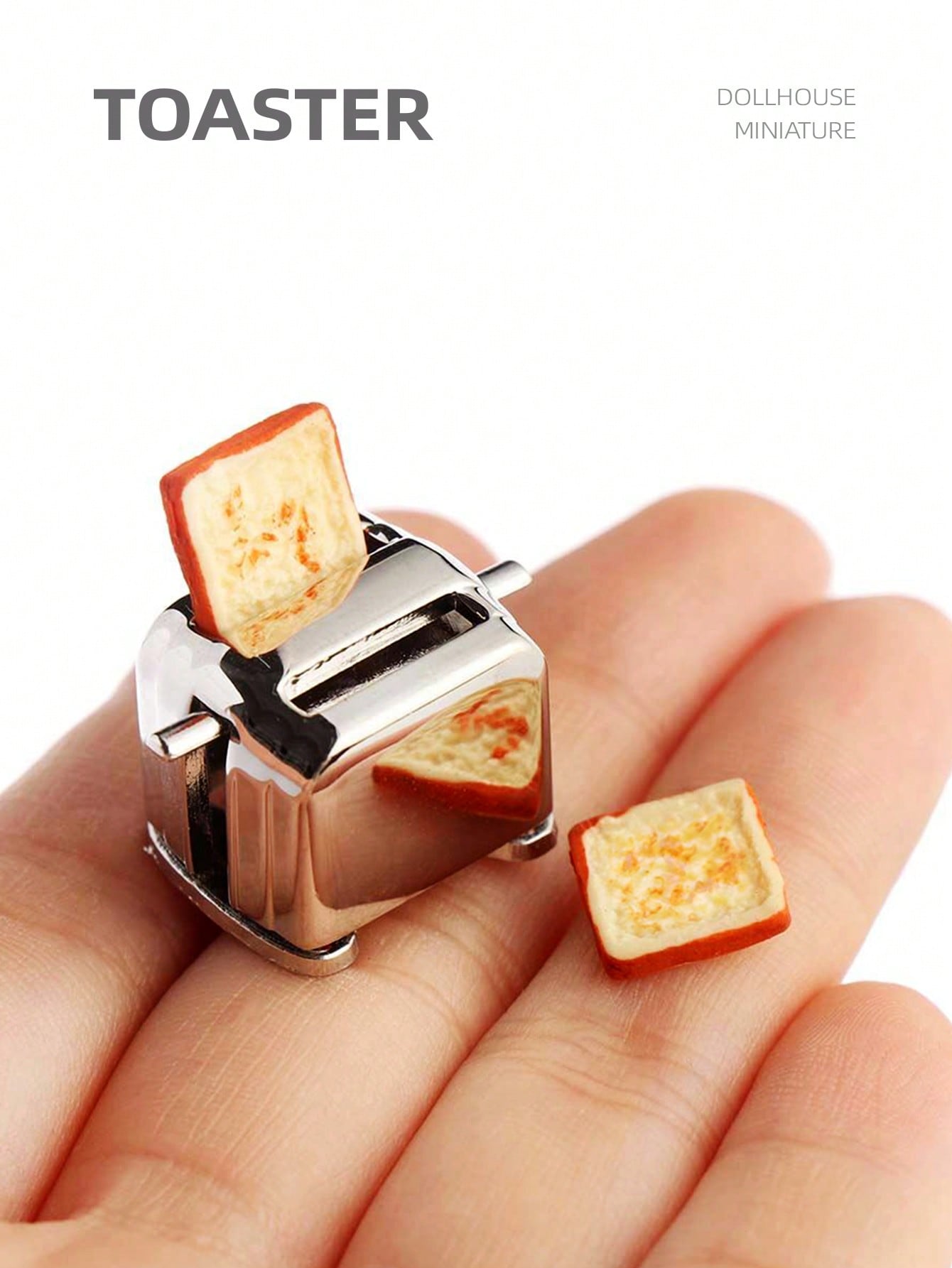 1:12 Dollhouse Miniature Toast - огляд і ціна Diy Electronics Housing