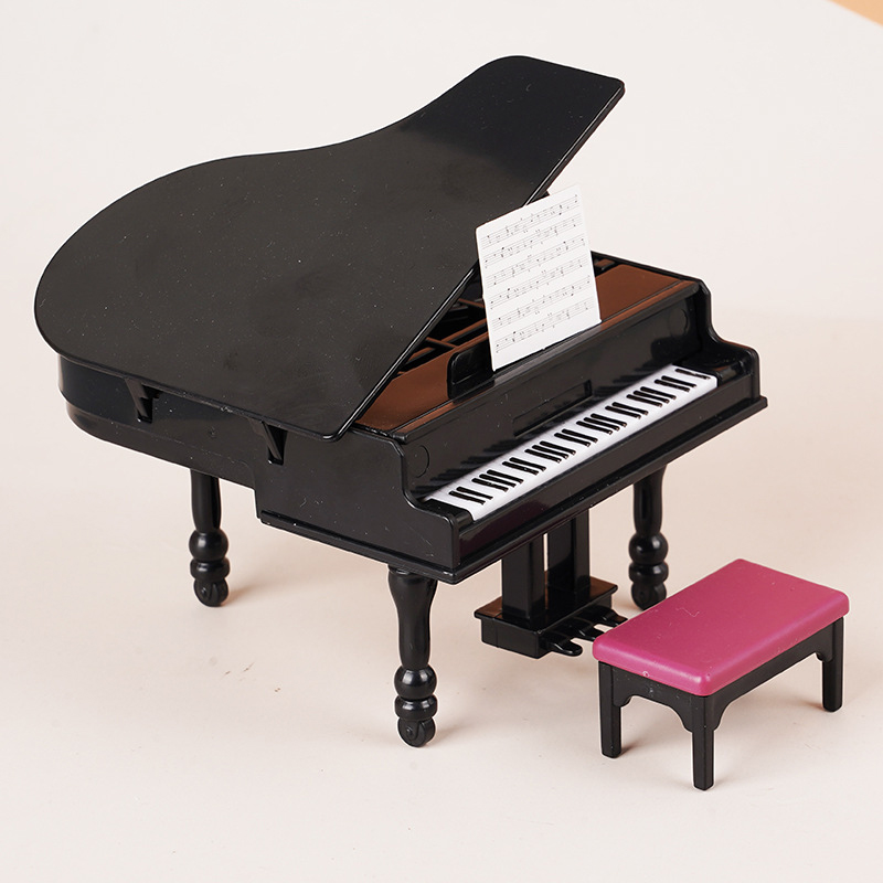 1:12 Dollhouse Miniature Piano - огляд і ціна Diy Electronics Housing