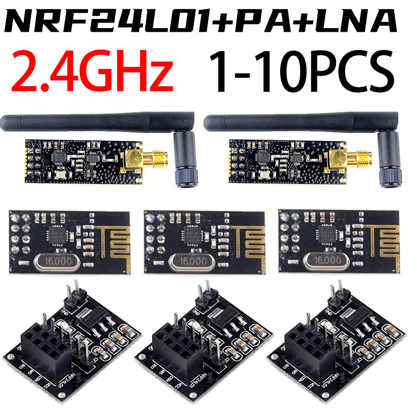 NRF24L01+ 2.4G wireless data t - огляд і ціна Nrf24L01 Module Wireless