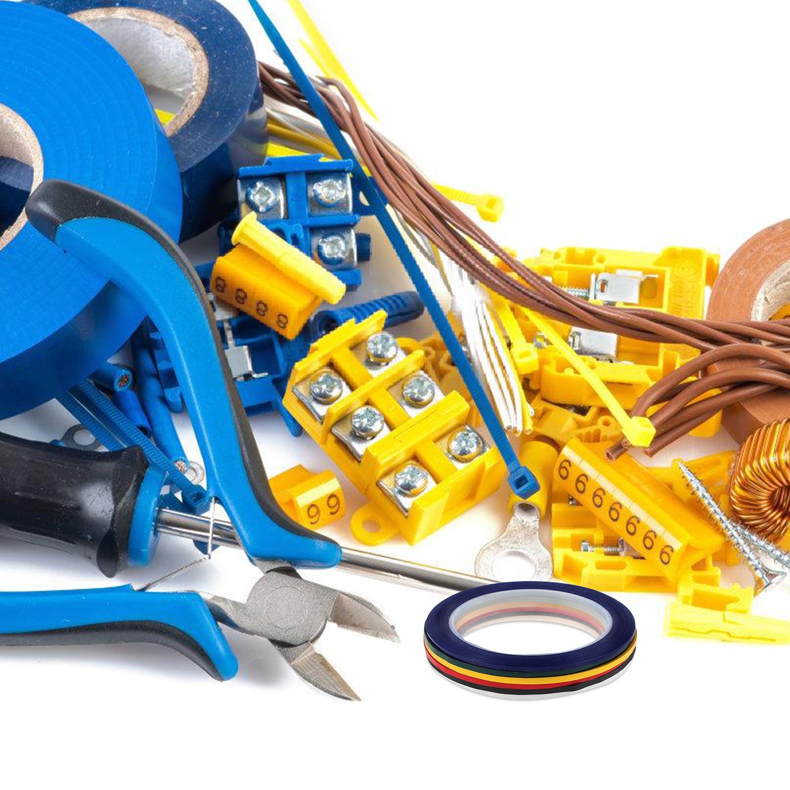 6 Rolls Insulating Tape Pet Po - огляд і ціна Diy Electronics Motor
