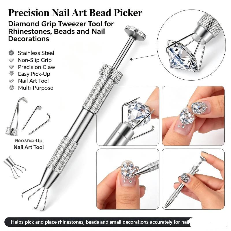 4 Jaw Holder Tweezers Piercing - огляд і ціна Ic Chip Puller