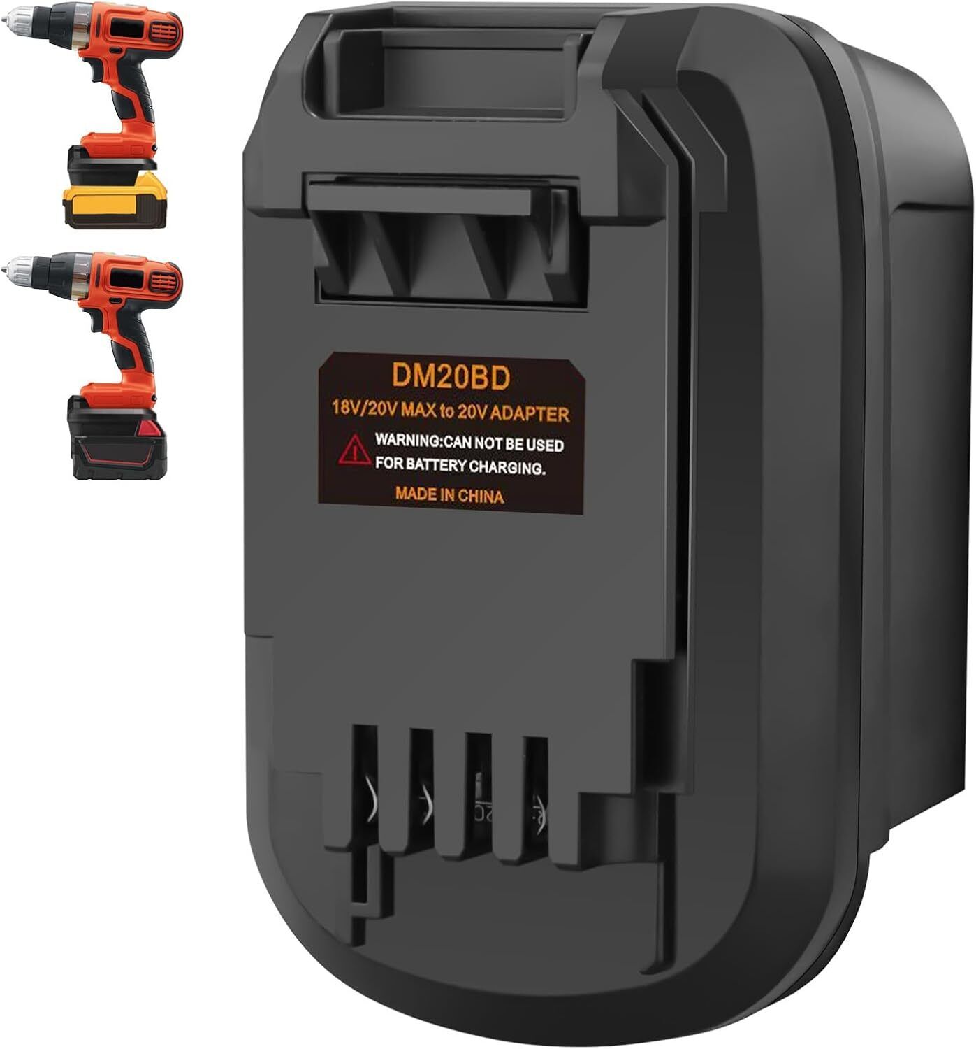 DM20BD Battery Adapter for DeW - огляд і ціна Black+Decker Tool Cordless