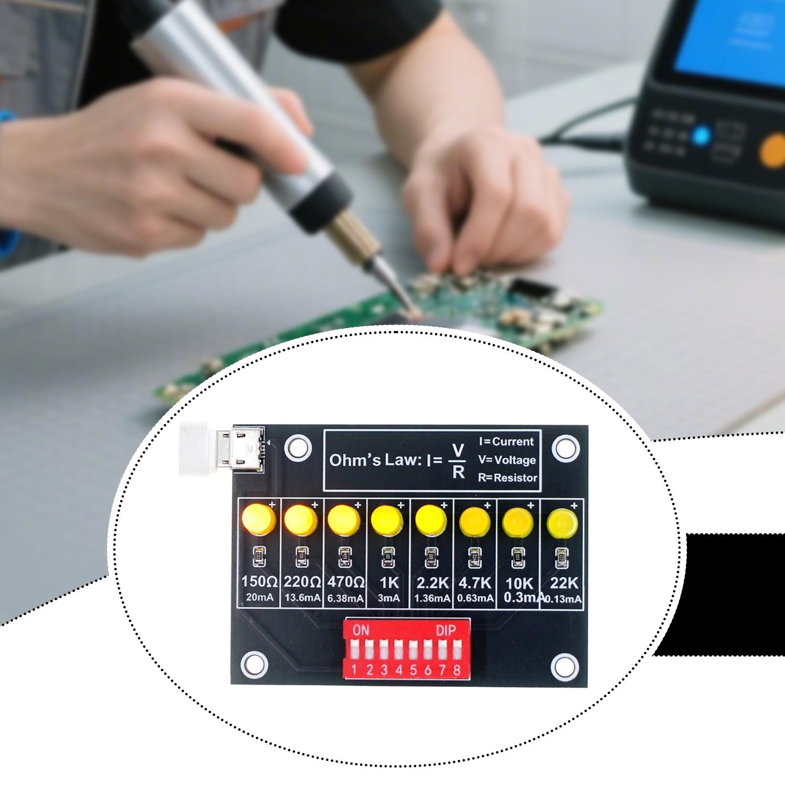 DIY Soldering Practice Kit Wel - огляд і ціна Diy Electronics Projects