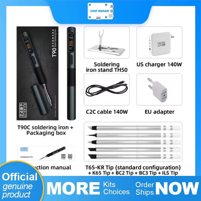 ALIENTEK T90 140W PD soldering - огляд і ціна Soldering Iron Kit