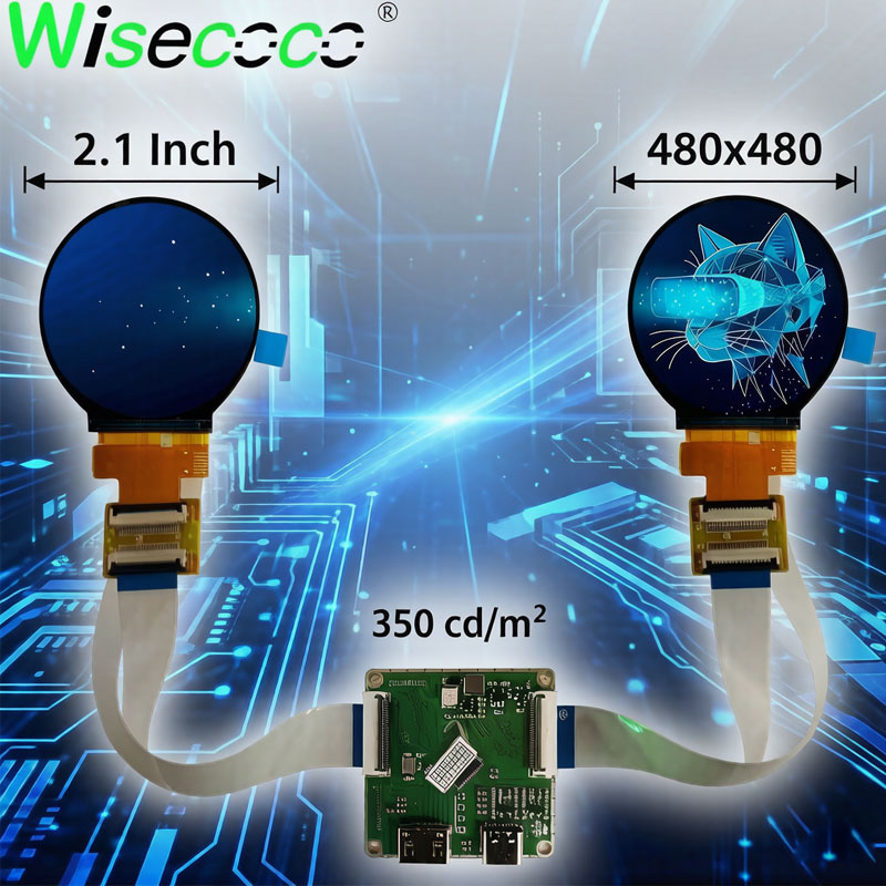 2.1 Inch Dual IPS Round Displa - огляд і ціна Diy Electronics Raspberry Pi