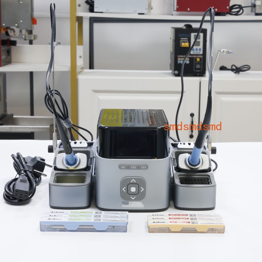 T420D Dual-channel Intelligent - огляд і ціна Soldering Iron Kit