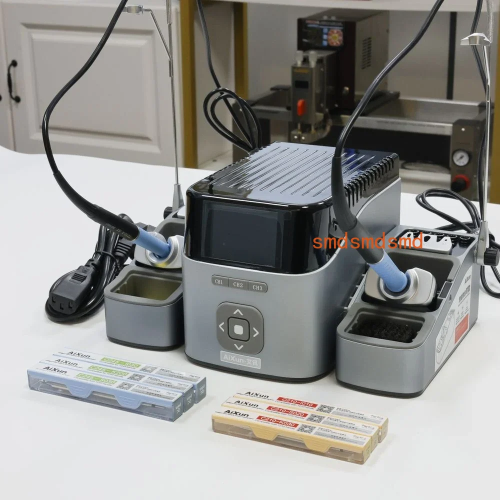 T420D Dual-channel Intelligent - огляд і ціна Soldering Iron Kit