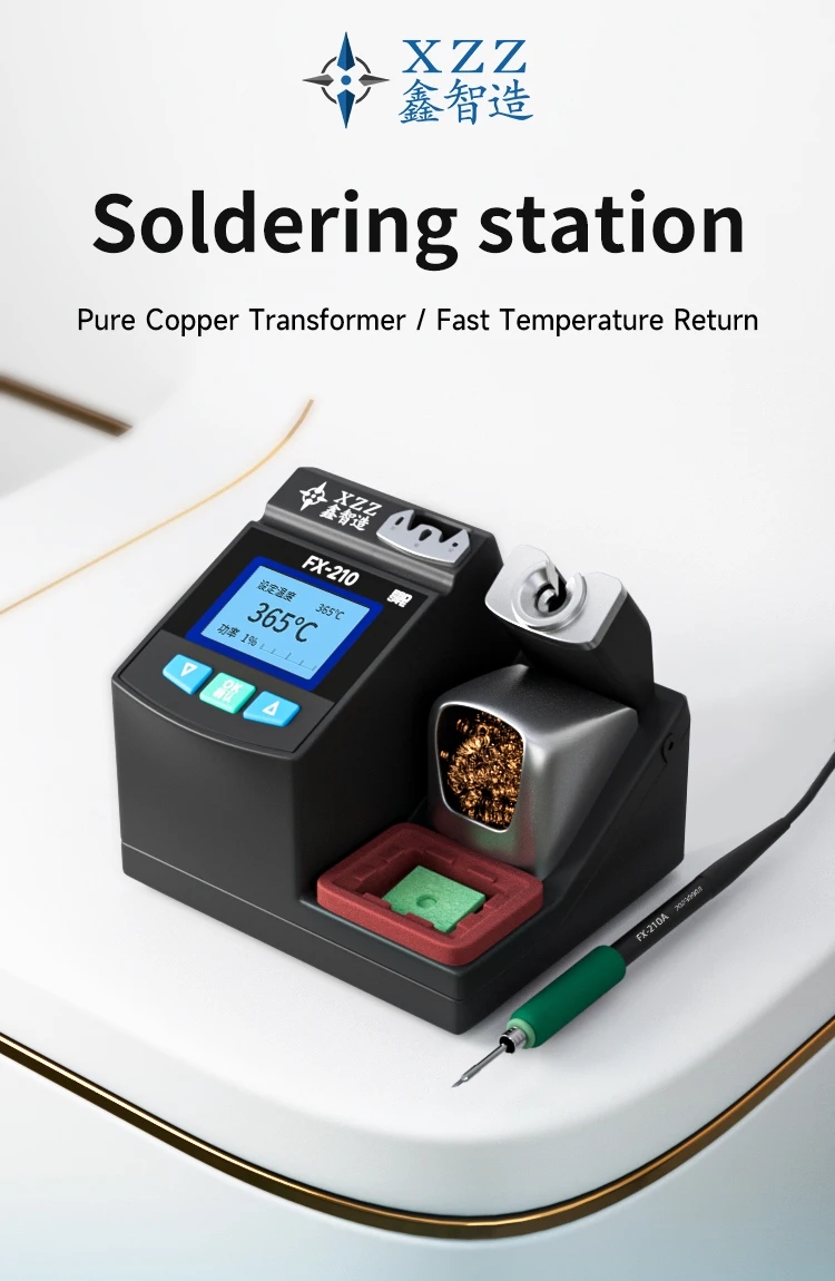 XZZ FX-210 Super Precision Sol - огляд і ціна Soldering Iron Kit
