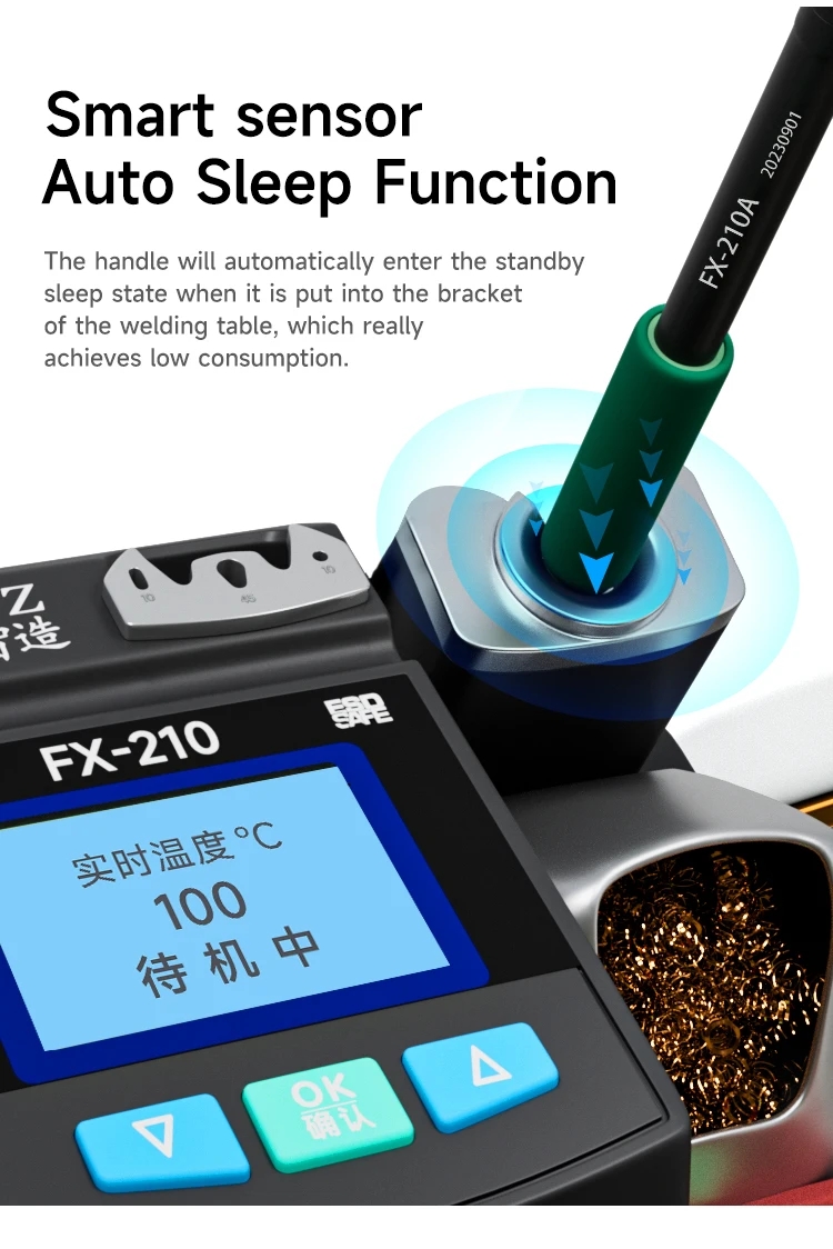 XZZ FX-210 Super Precision Sol - огляд і ціна Soldering Iron Kit