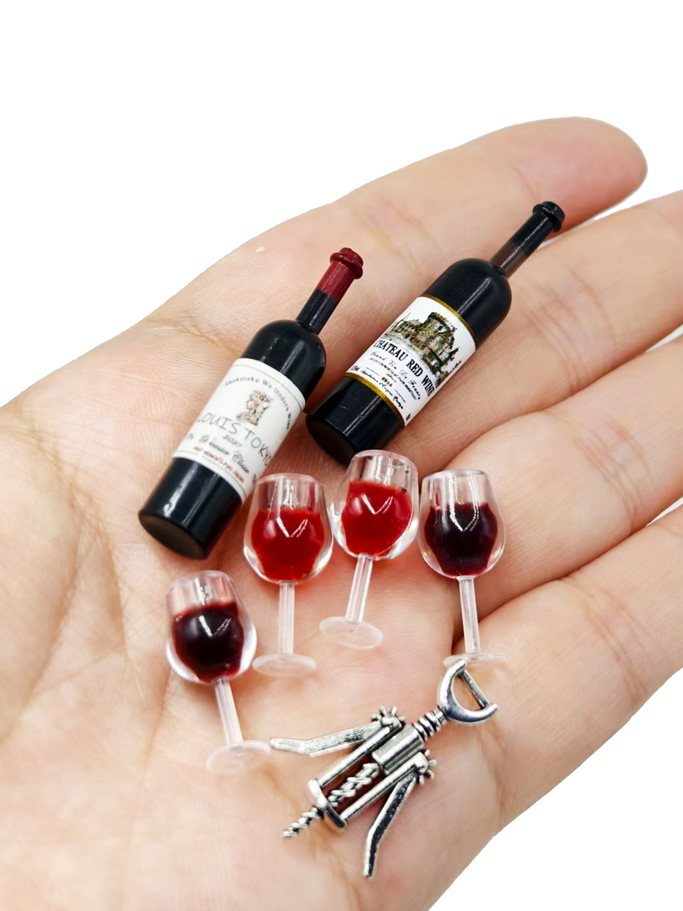 Dollhouse Mini Wine Champagne  - огляд і ціна Diy Electronics Housing