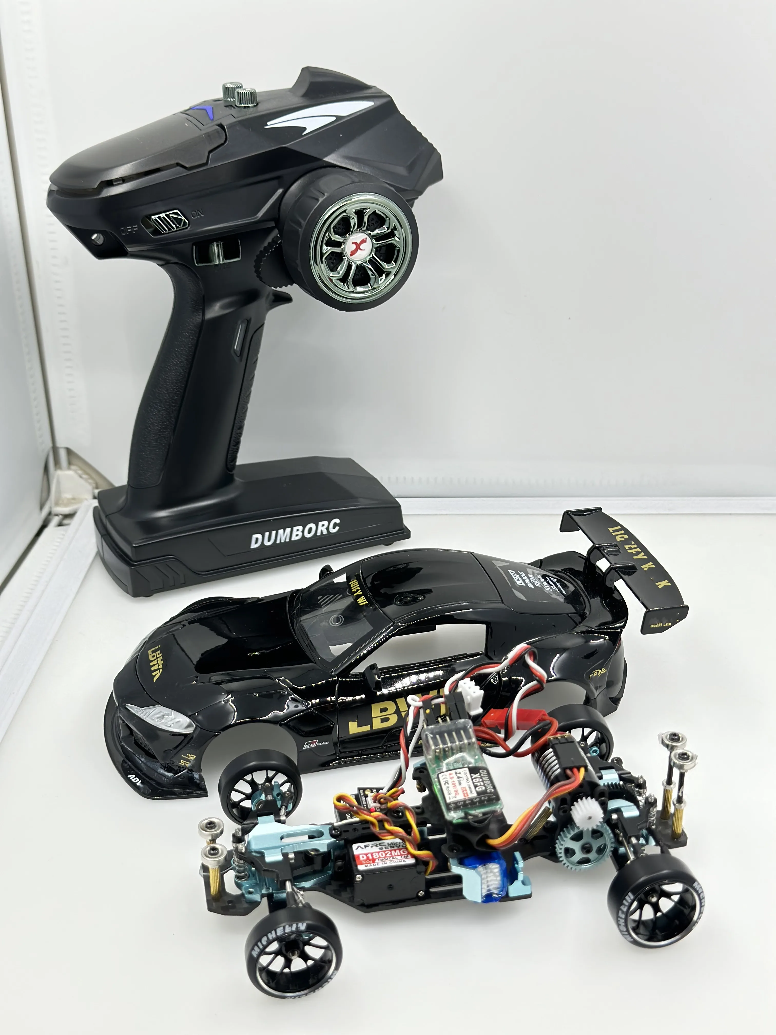 RC RWD Drift Racing Car 1/24 1 - огляд і ціна Diy Electronics Motor