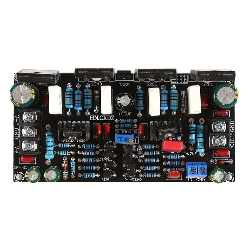 1PC 200W 1943 + 5200 High Mono - огляд і ціна Diy Electronics For Home